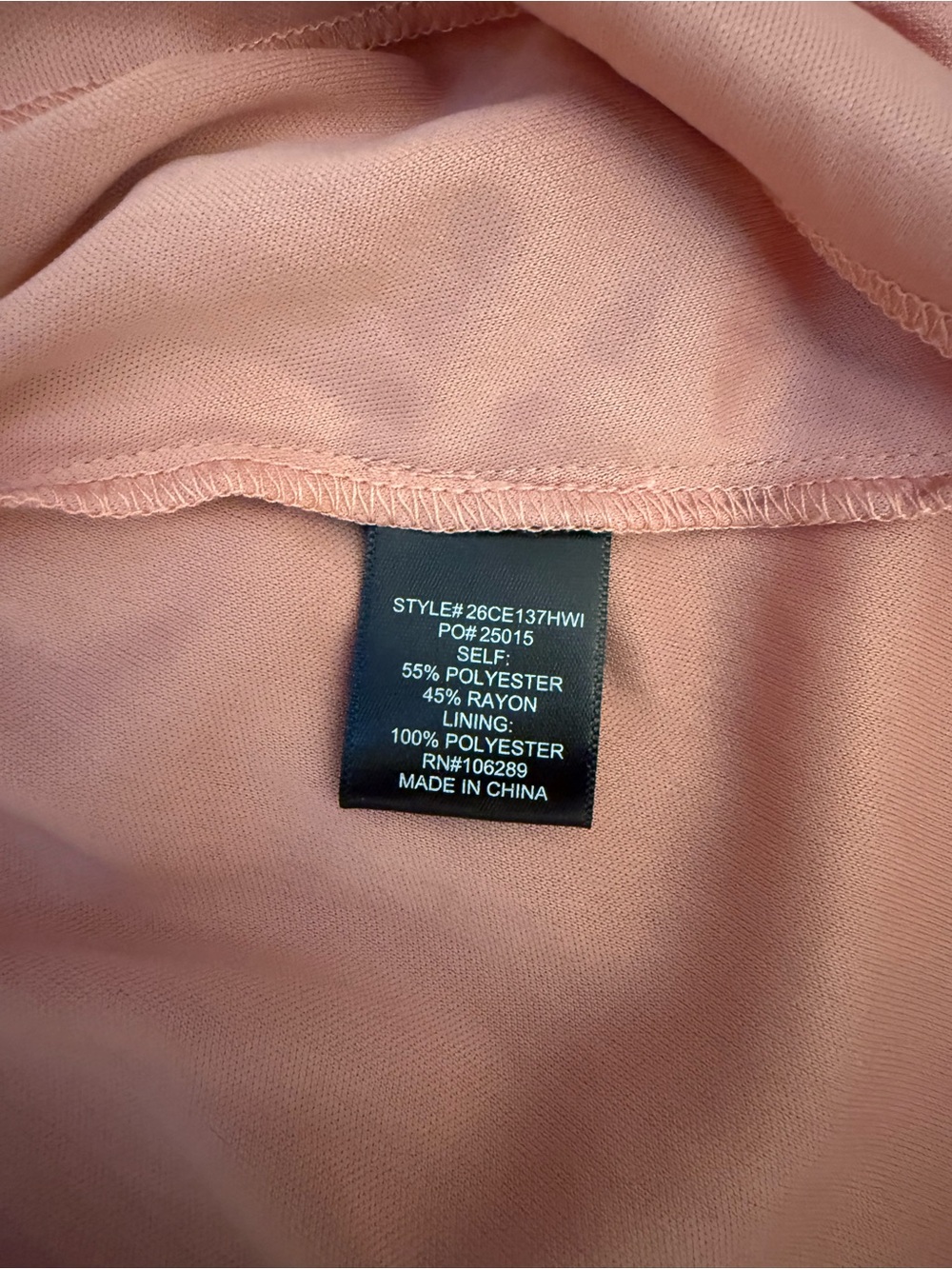 Trixxi Dusty Rose Smocked Waist Ruffle Mini Dress L Francesca's Boho - Picture 7 of 7